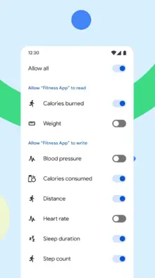 Health Connect android App screenshot 1