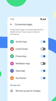 Health Connect android App screenshot 3